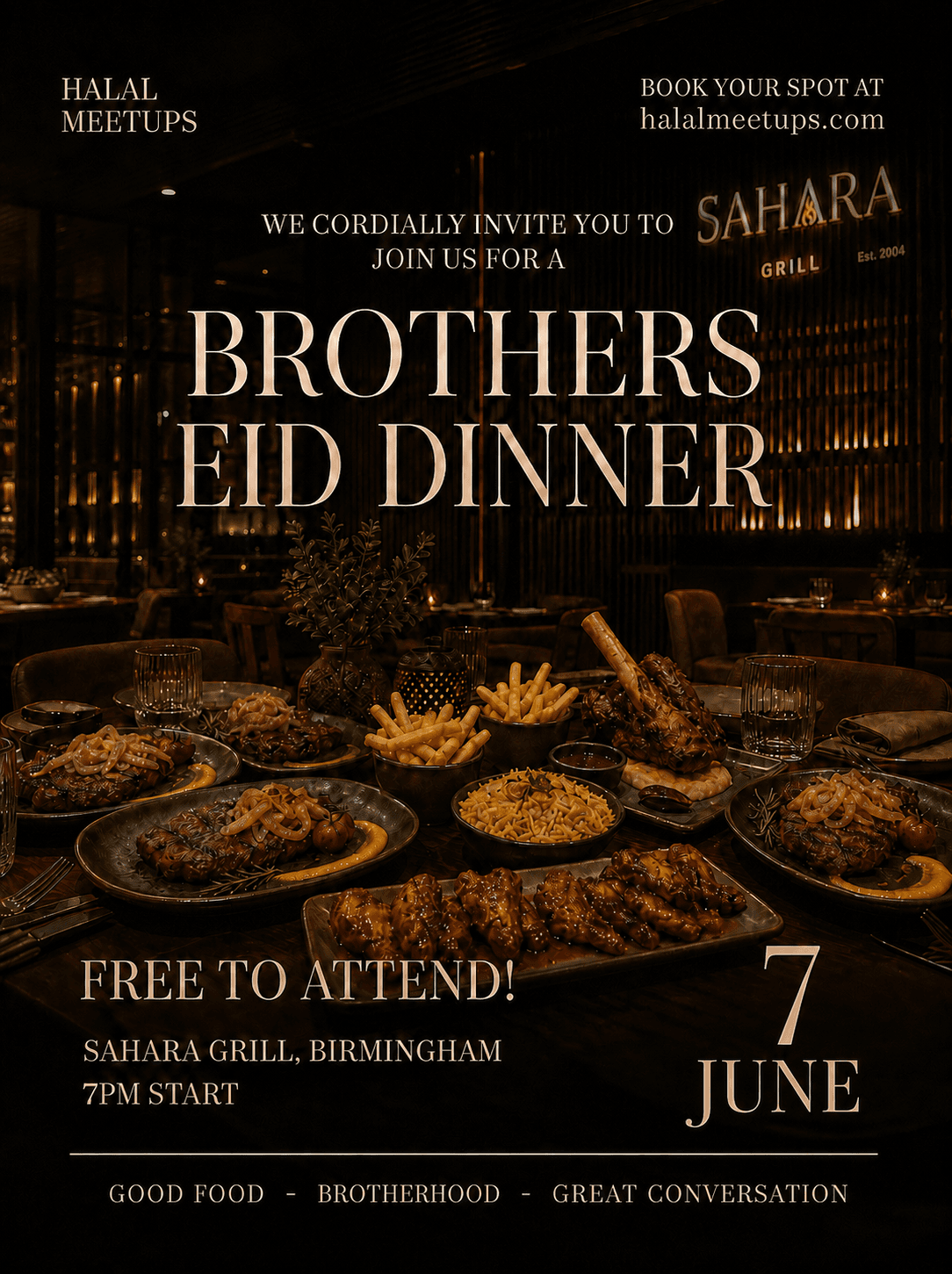 Brothers Eid Dinner